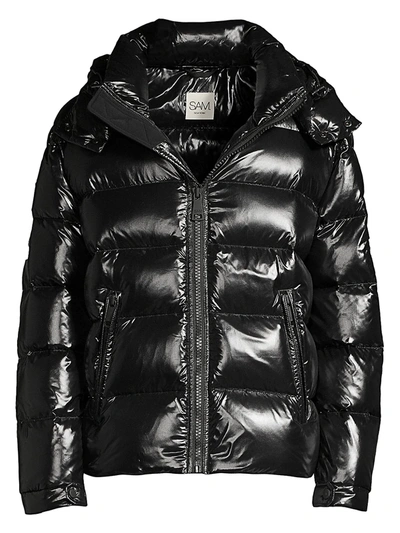 Sam Glacier Down Puffer Jacket In Jet