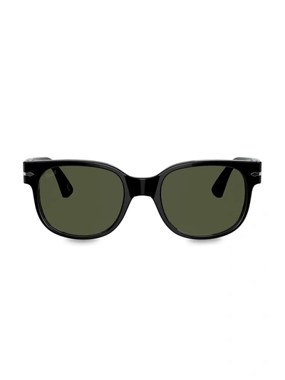Persol 51mm Square Sunglasses In Black