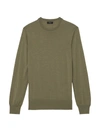 Theory Wool Pullover Sweater In Wasabi