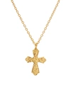 Gurhan Women's Juju 22k & 24k Yellow Gold Small Cross Pendant Necklace