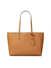 Tory Burch Women's Robinson Leather Tote In Cardamom