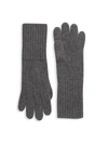 Portolano Women's Knit Cashmere Gloves In Grey