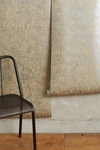 Anthropologie Grace-weathered Wallpaper In Gold