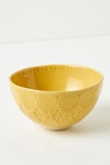 Anthropologie Old Havana Cereal Bowls, Set Of 4 By  In Yellow Size S/4 Bowl