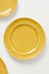 Anthropologie Old Havana Side Plates, Set Of 4 By  In Yellow Size S/4 Side P