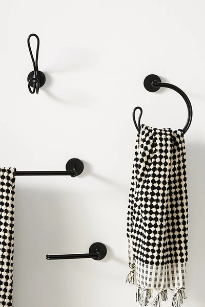 Anthropologie Chambliss Towel Bar In Black