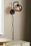 Anthropologie Franklin Sconce In Black