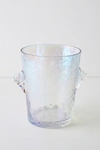 Anthropologie Zaza Lustered Ice Bucket By  In White Size M
