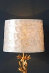 Anthropologie Capiz Lamp Shade By  In White Size L