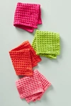 Anthropologie Market Dishcloths, Set Of 4 By  In Red Size Set Of 4