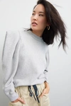 Agolde Anika Sweatshirt In Grey