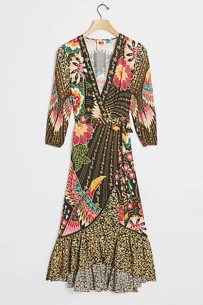 Farm Rio Tropical Wrap Maxi Dress In Assorted | ModeSens