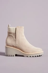 Dolce Vita Huey Suede Chelsea Boots In Yellow