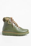 Bernardo Wiley Sherpa Rain Boots In Green