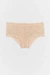 Hanky Panky Signature Lace Hipster Briefs In Beige