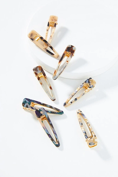 NWT Set Of 5 Anthropologie Multicolor and Cream Hair Clip Bundle Anthropologie Hair Hair Clips for Women for sale | eBay main image 2