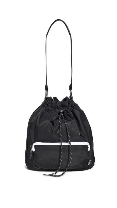 Andi The Bucket Crossbody Bag In Black