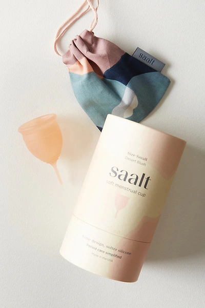 Saalt Small Soft Menstrual Cup In Pink