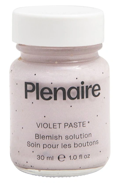 Plenaire Violet Paste Overnight Blemish Solution 1 Oz. In White