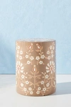 Anthropologie Mabel Ceramic Stool In Beige
