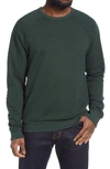 Ag Crewneck Sweatshirt In Rich Verdure