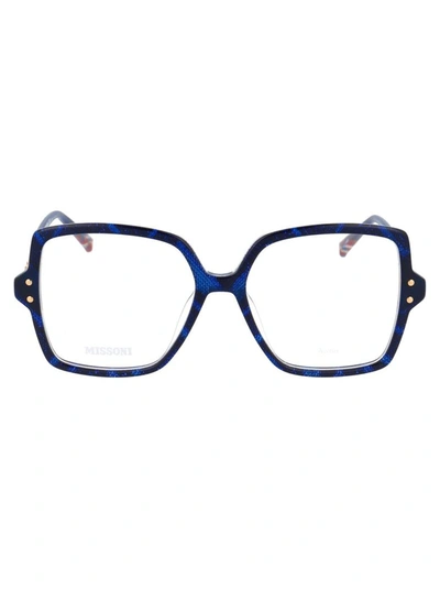 Missoni Mis 0005 Glasses In S6f Blue Pttr