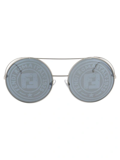 Fendi Women's  Multicolor Metal Sunglasses