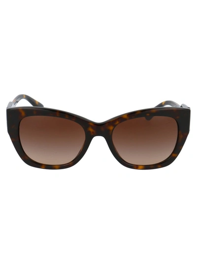 Michael Kors Women's Multicolor Metal Sunglasses In Brown