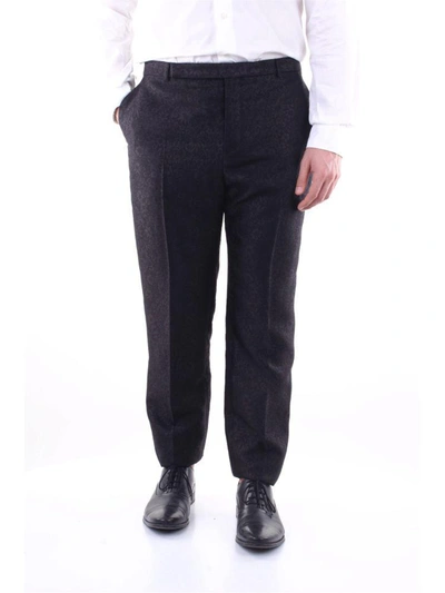 Saint Laurent Men's Black Wool Suit