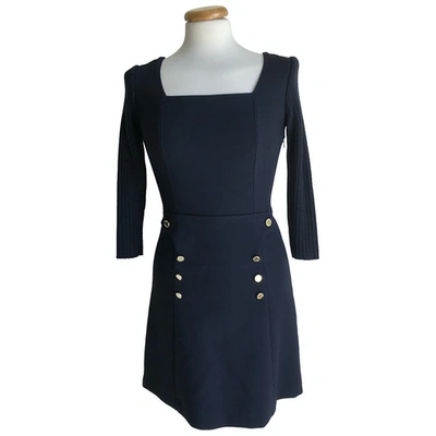Pre-owned Pedro Del Hierro Mid-length Dress In Navy