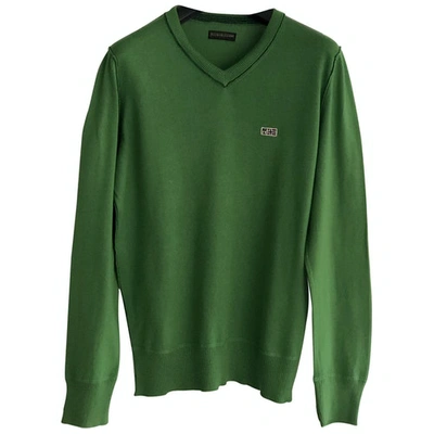 Pre-owned Napapijri Green Cotton Knitwear & Sweatshirt