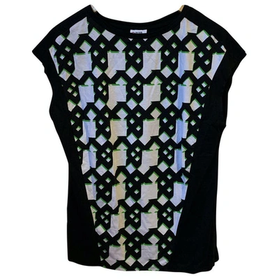 Pre-owned Peter Pilotto Black Cotton Top