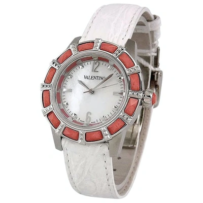 Pre-owned Valentino Garavani Watch In White