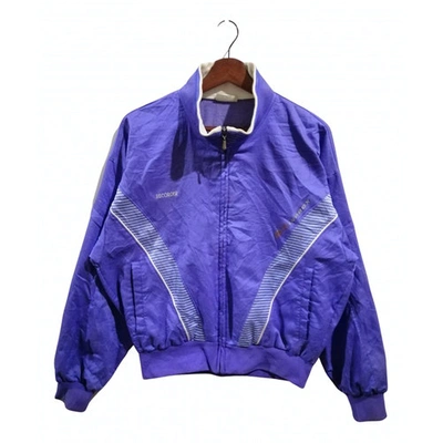 Pre-owned Asics Jacket In Purple