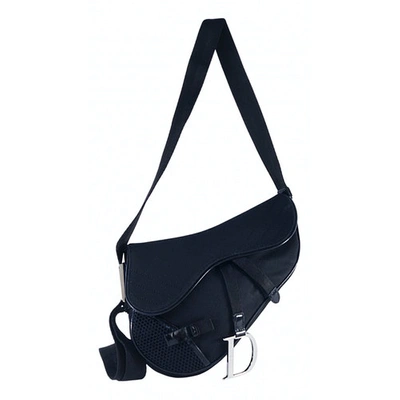Pre-owned Dior Saddle Black Handbag