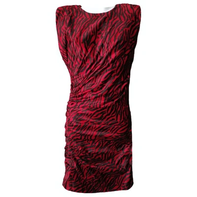 Pre-owned Weili Zheng Mid-length Dress In Red