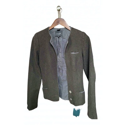 Pre-owned Isabel Marant Wool Short Vest In Brown