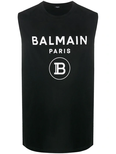 Balmain Topwear In Black Cotton