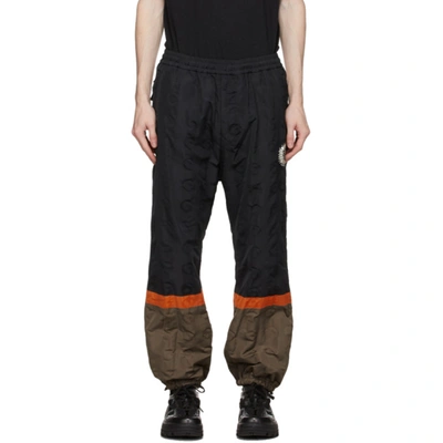 Undercover Black Graphic Lounge Pants In Black Base