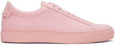 Givenchy Urban Street Lace-up Sneakers In Pink