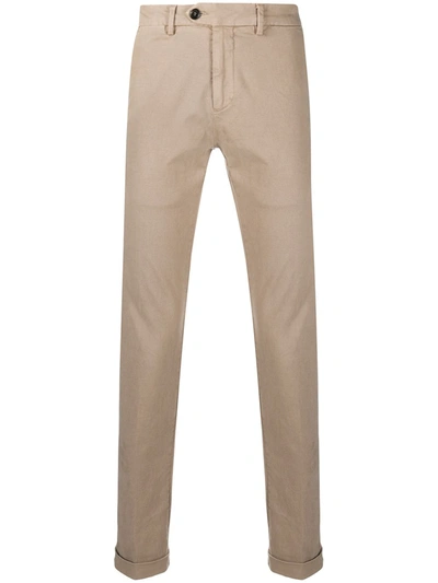 Seventy Slim-fit Chino Trousers In Neutrals
