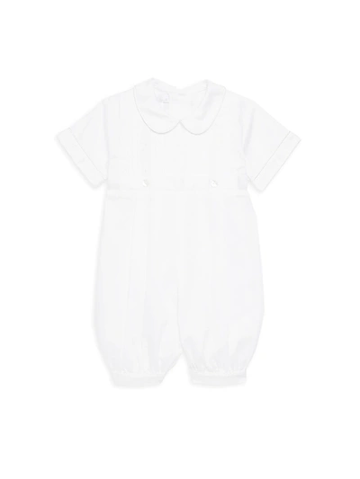 Kissy Kissy Baby Boy's Alexander Cotton Christening Suit In White