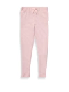 Ralph Lauren Kids' Little Girl's & Girl's Terry Fleece Leggings In Pink