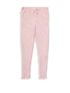 Polo Ralph Lauren Kids' Little Girl's & Girl's Terry Fleece Leggings In Pink