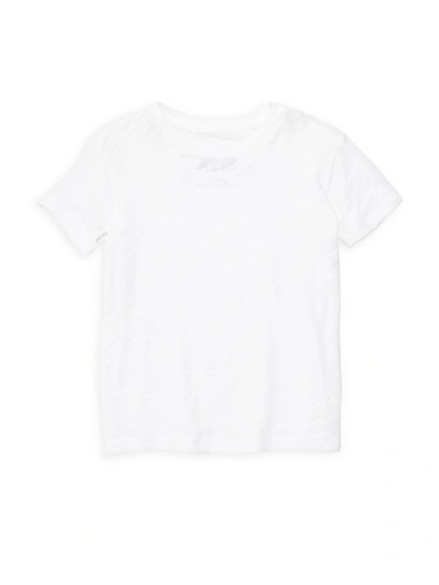 Atm Anthony Thomas Melillo Little Kid's Slub Jersey T-shirt In White