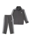 Adidas Originals Baby Boy's 2-piece Signature Tracksuit In Grey