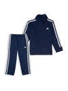 Adidas Originals Baby Boy's 2-piece Signature Tracksuit In Navy