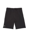 Lacoste Boys' Logo Fleece Shorts - Little Kid, Big Kid In Black