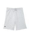 Lacoste Kids' Little Boy's & Boy's Fleece Shorts In Grey