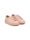 Common Projects Kids' Little Girl's & Girl's Original Achilles Leather Low-top Sneakers In Nude